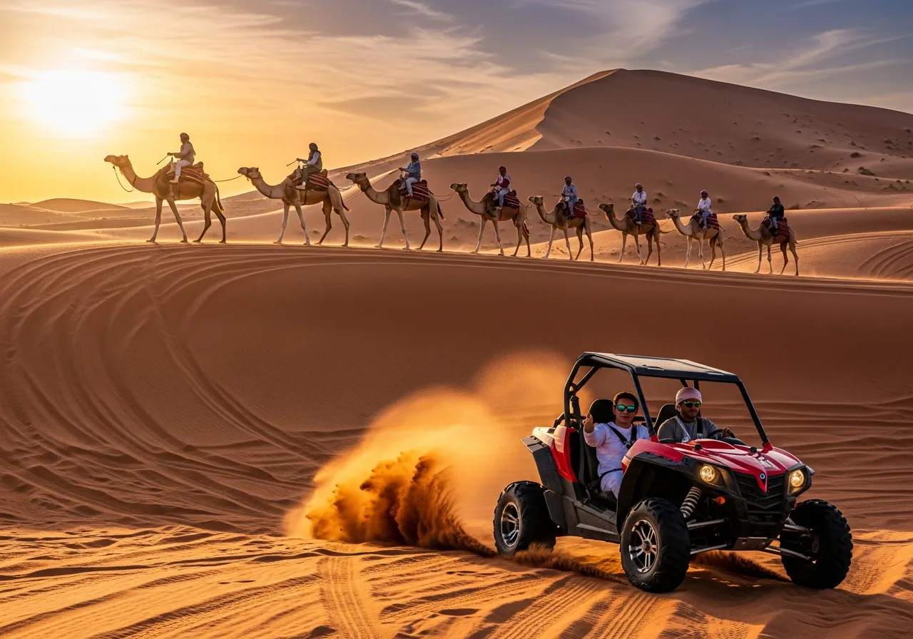 Buggy Ride in Dubai Desert