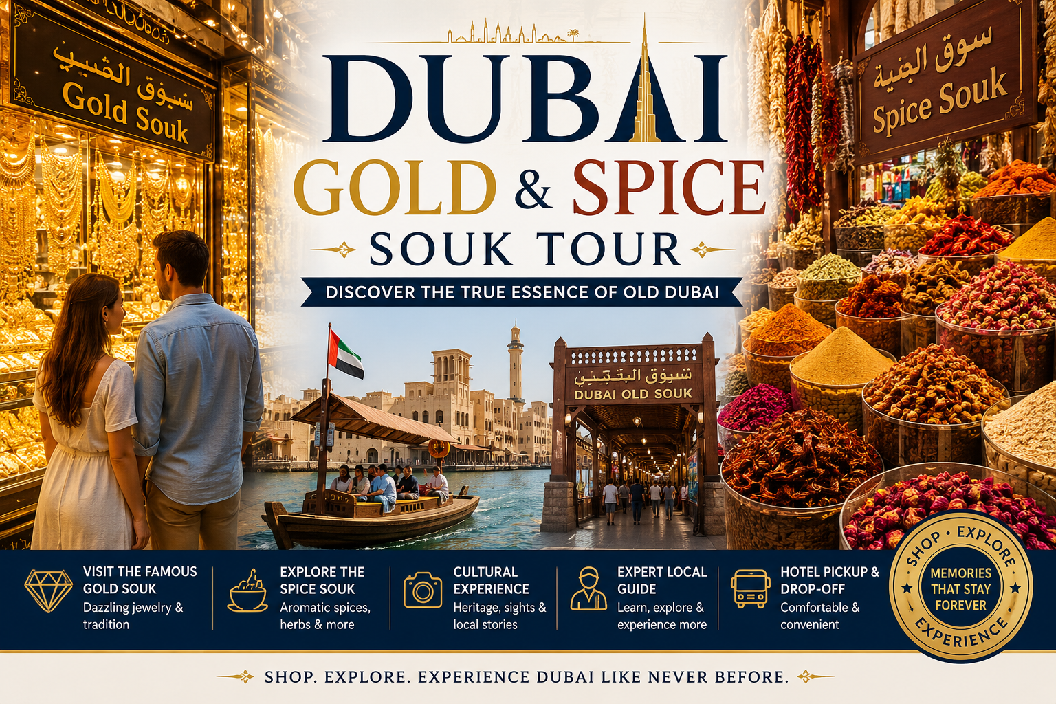 Dubai Souk Tour in Old Dubai