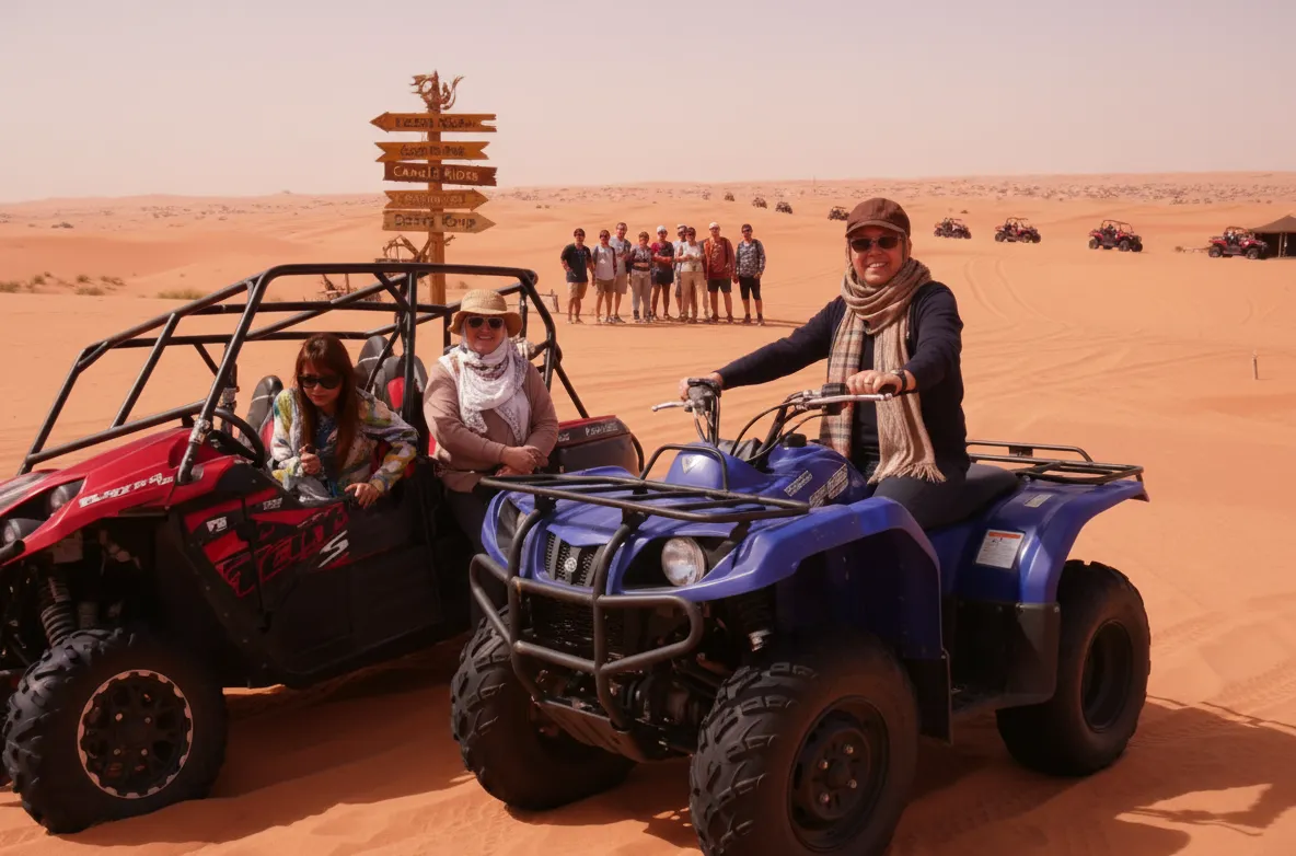 Desert Safari with Quad Bike